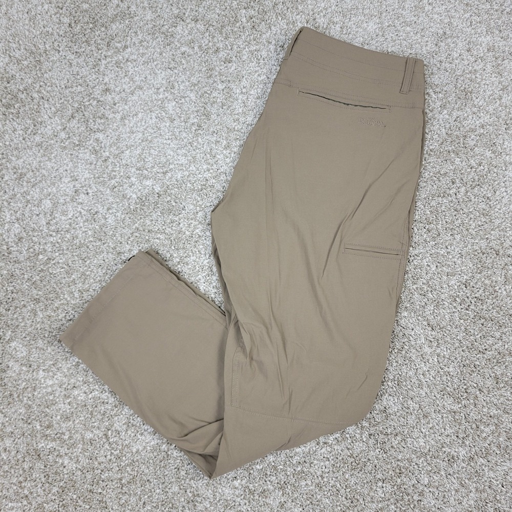 Kuhl Mens 36x30 Solid Brown Performance Stretch Pants Outdoor Camping